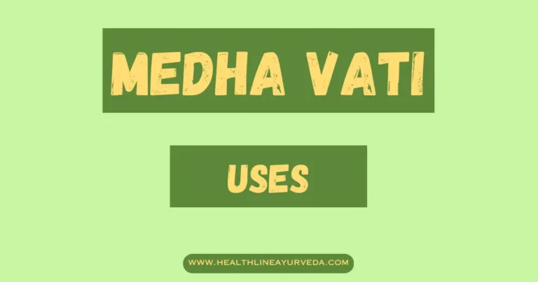 Medha Vati Uses