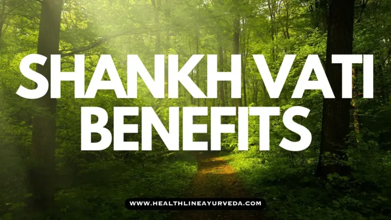 Shankh Vati Benefits